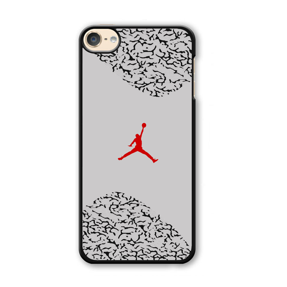 Air Jordan Cement Grey iPod Touch 6 Case - Carneyforia