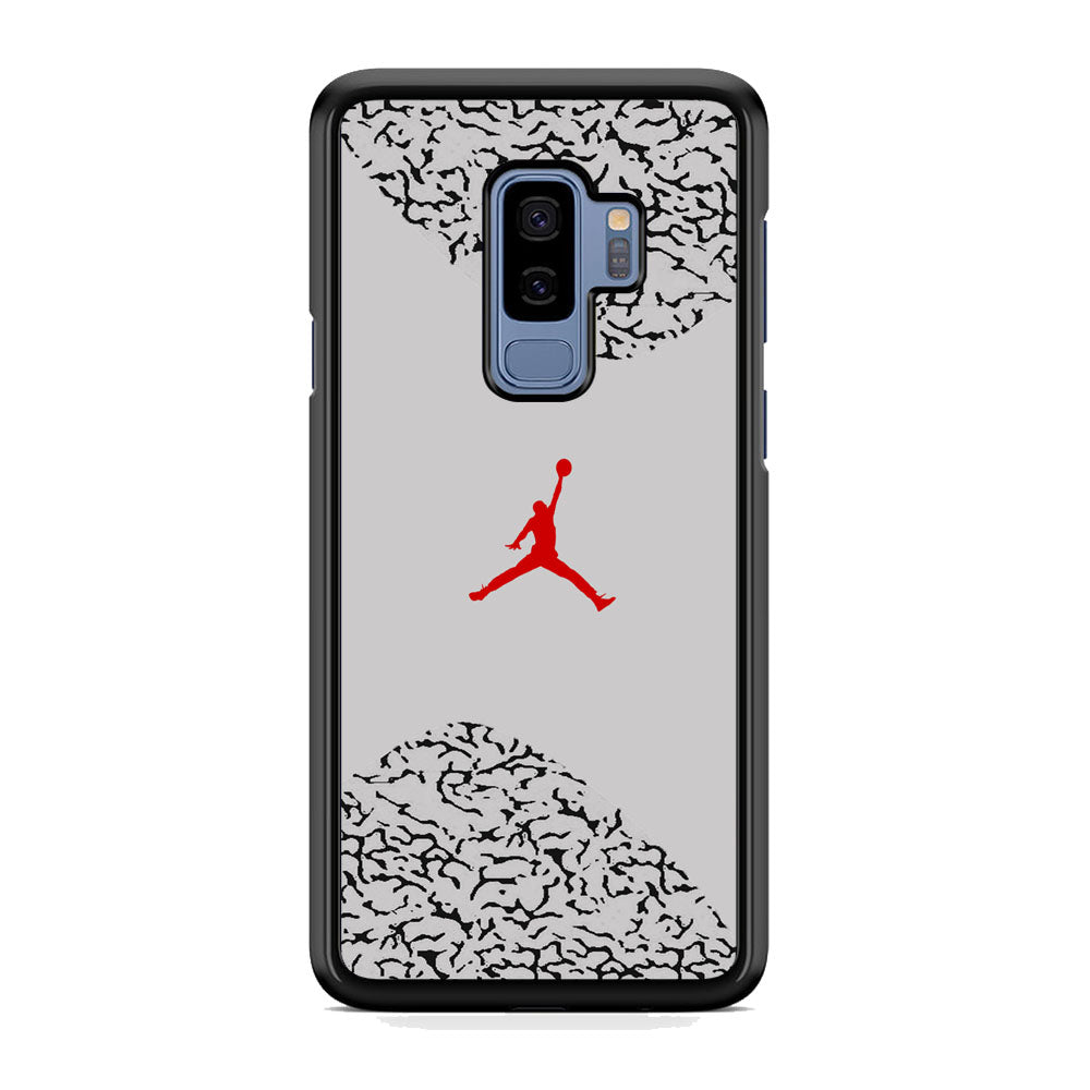 Air Jordan Cement Grey Samsung Galaxy S9 Plus Case