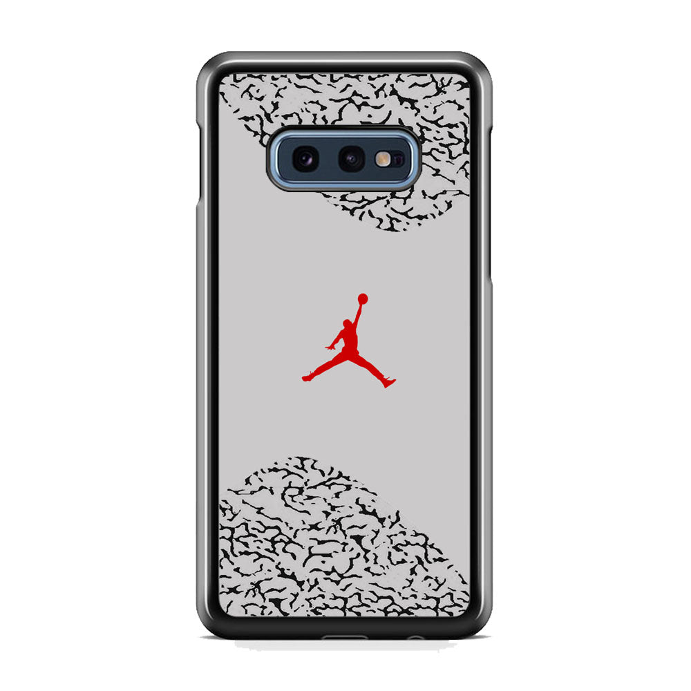 Air Jordan Cement Grey Samsung Galaxy S10E Case