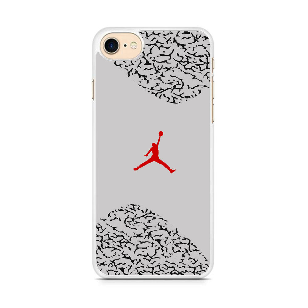 Air Jordan Cement Grey iPhone 8 Case
