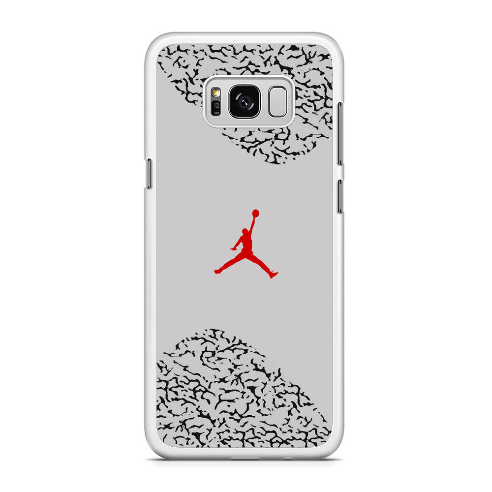 Air Jordan Cement Grey Samsung Galaxy S8 Case