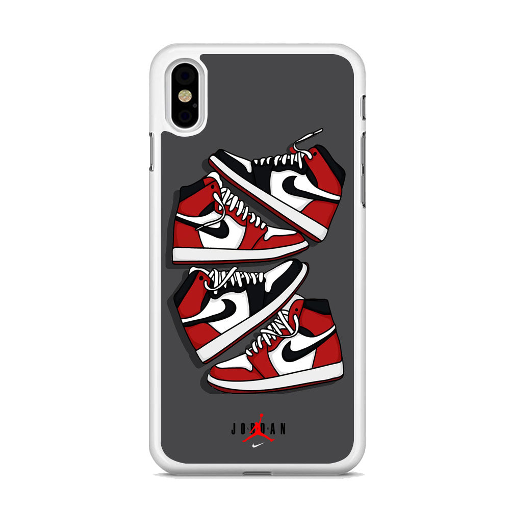 Air Jordan Circle of Teamplay iPhone XS MAX Case