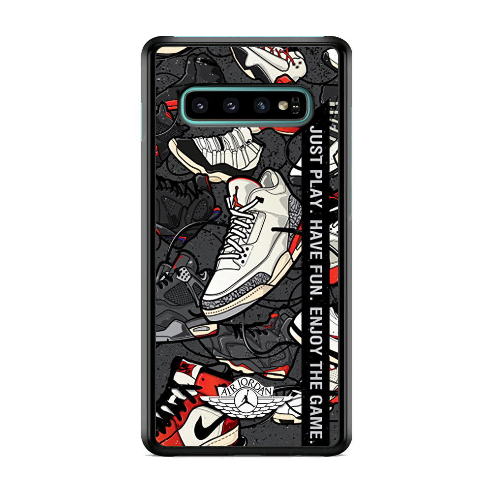 Air Jordan Enjoy The Game Samsung Galaxy S10 Case