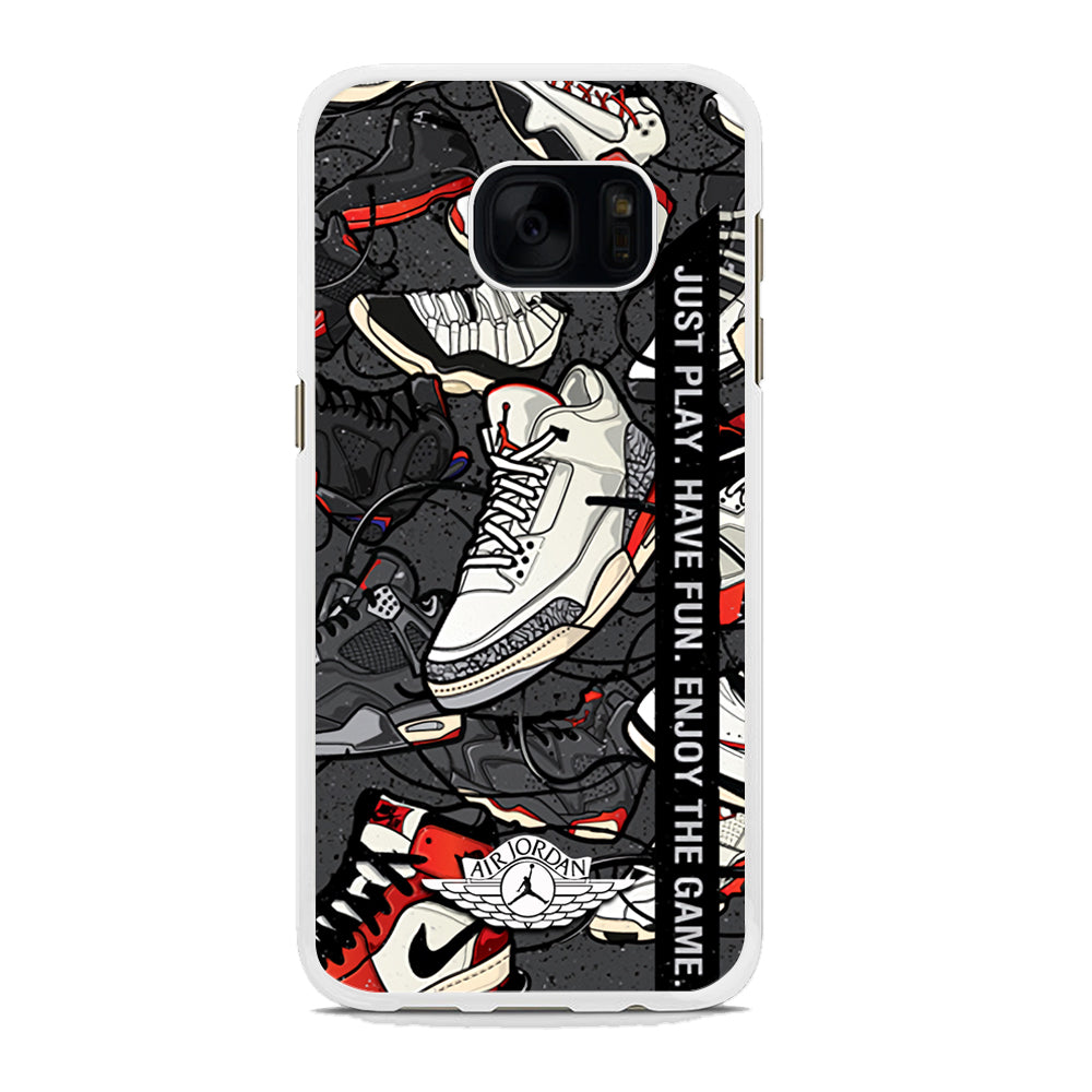 Air Jordan Enjoy The Game Samsung Galaxy S7 Edge Case