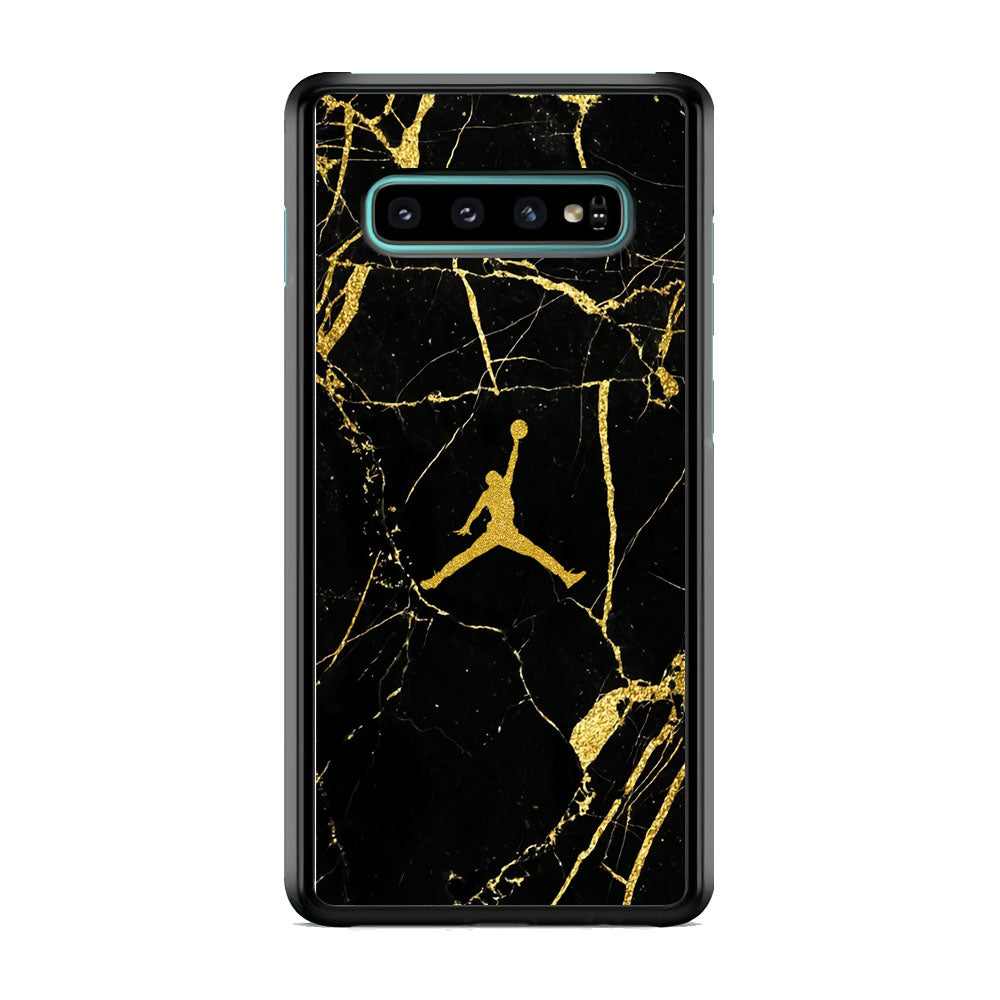 Air Jordan Golden Root Marble Samsung Galaxy S10E Case