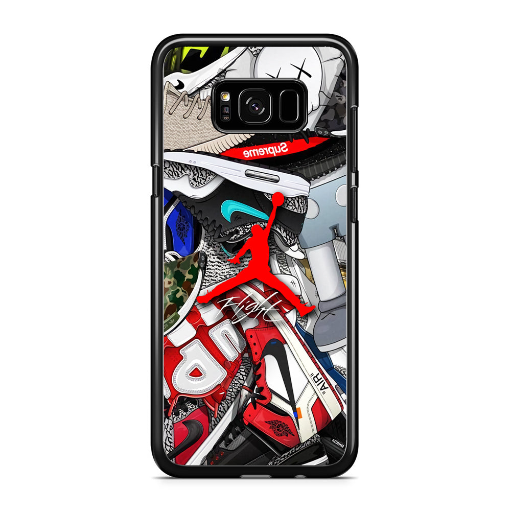 Air Jordan Leader of Layer Samsung Galaxy S8 Case