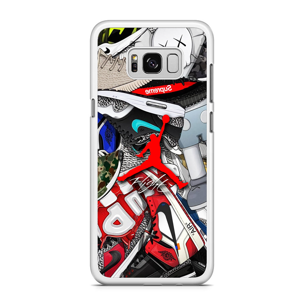 Air Jordan Leader of Layer Samsung Galaxy S8 Case