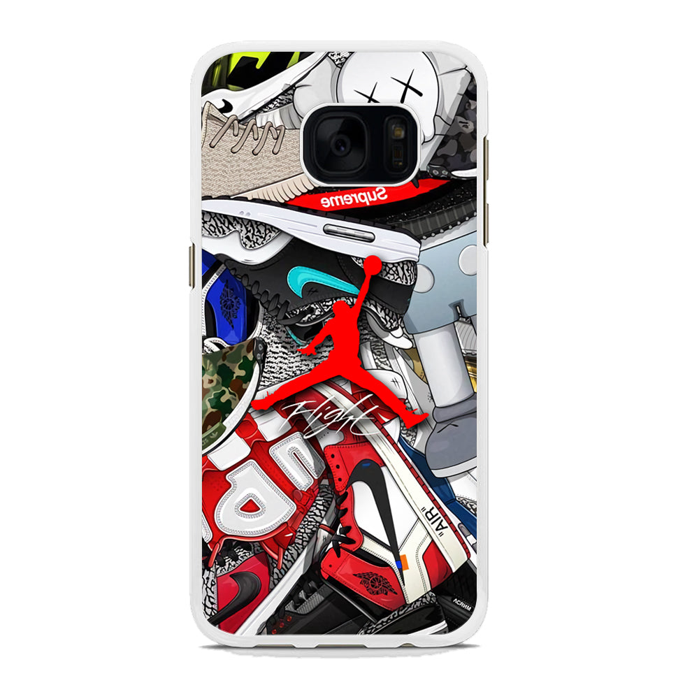 Air Jordan Leader of Layer Samsung Galaxy S7 Case