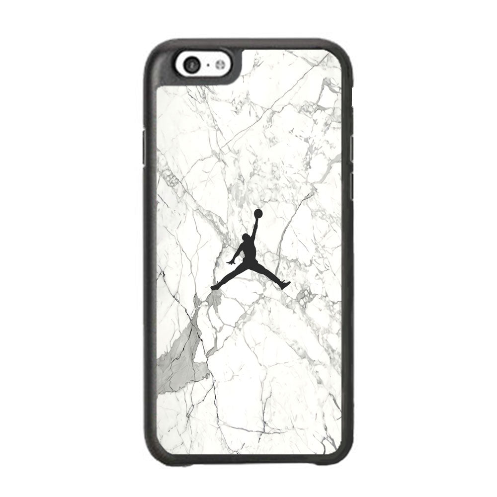 Air Jordan Marble Soft Black iPhone 6 Plus | 6s Plus Case