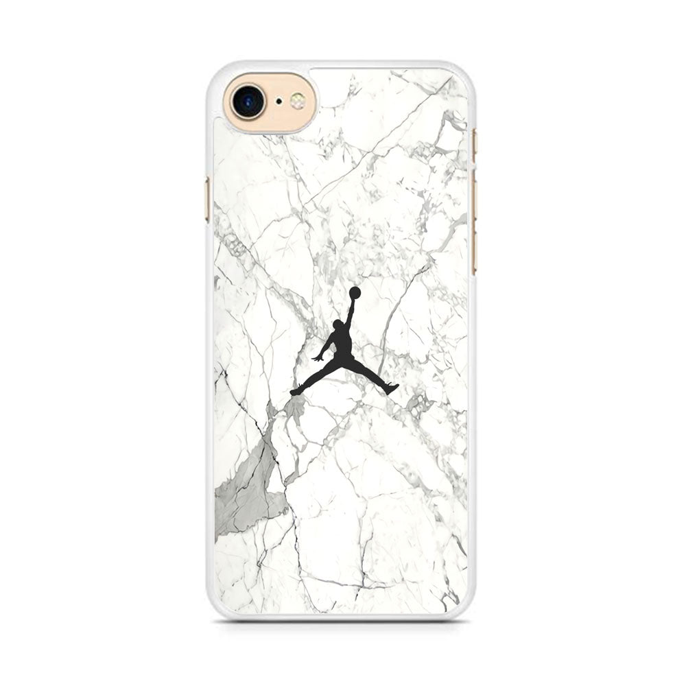 Air Jordan Marble Soft Black iPhone 7 Case