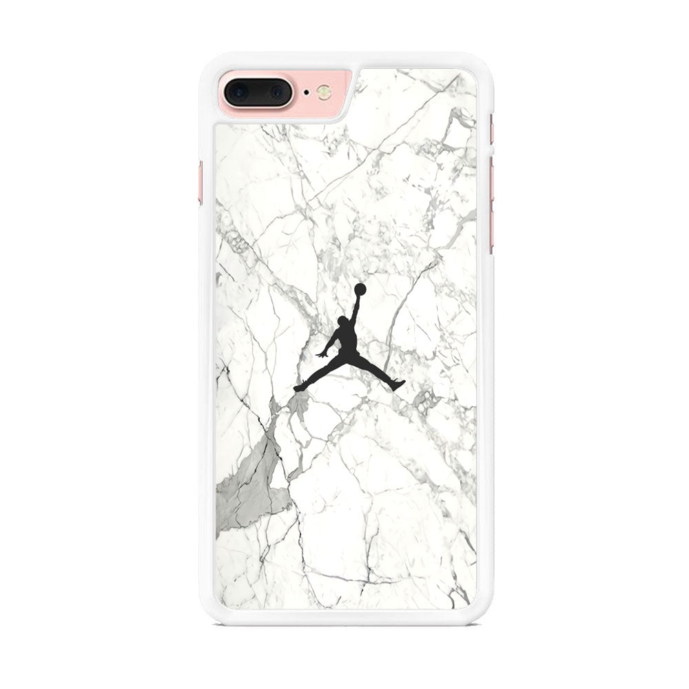 Air Jordan Marble Soft Black iPhone 7 Plus Case