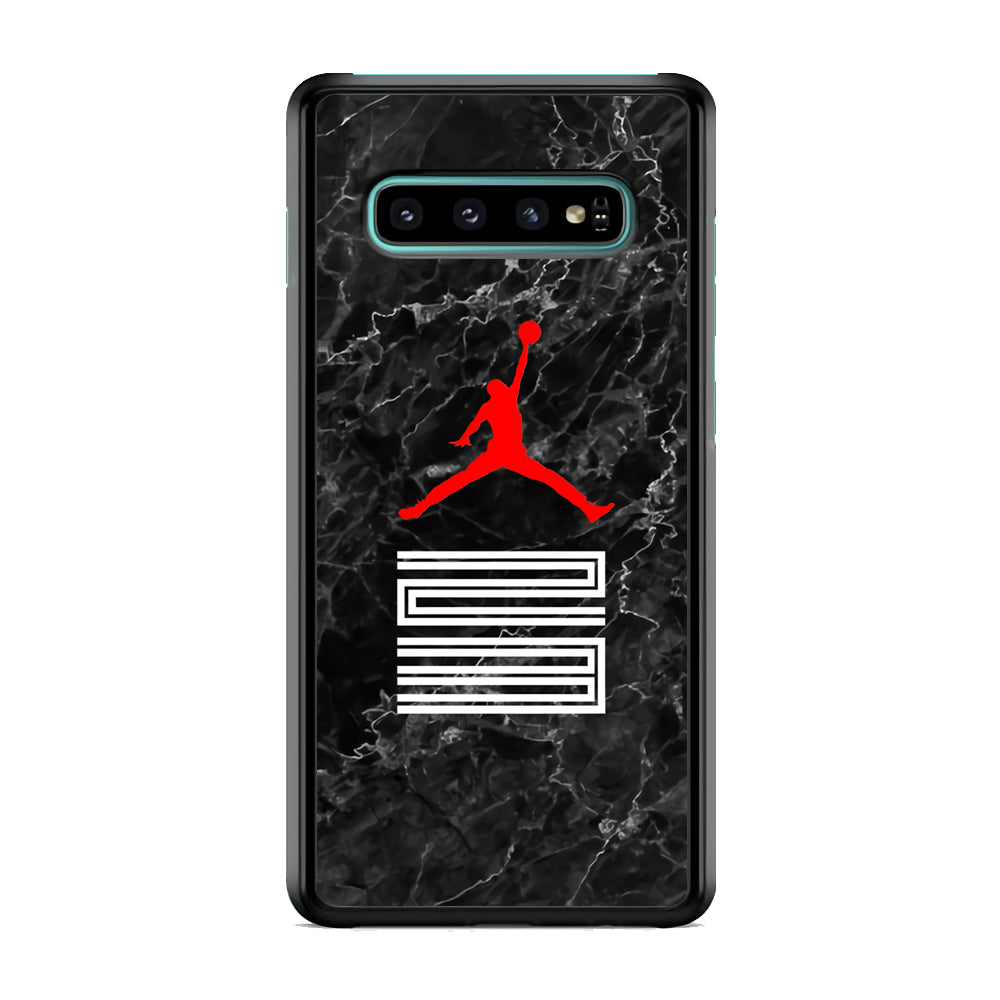 Air Jordan Marble and Retro Samsung Galaxy S10 Case