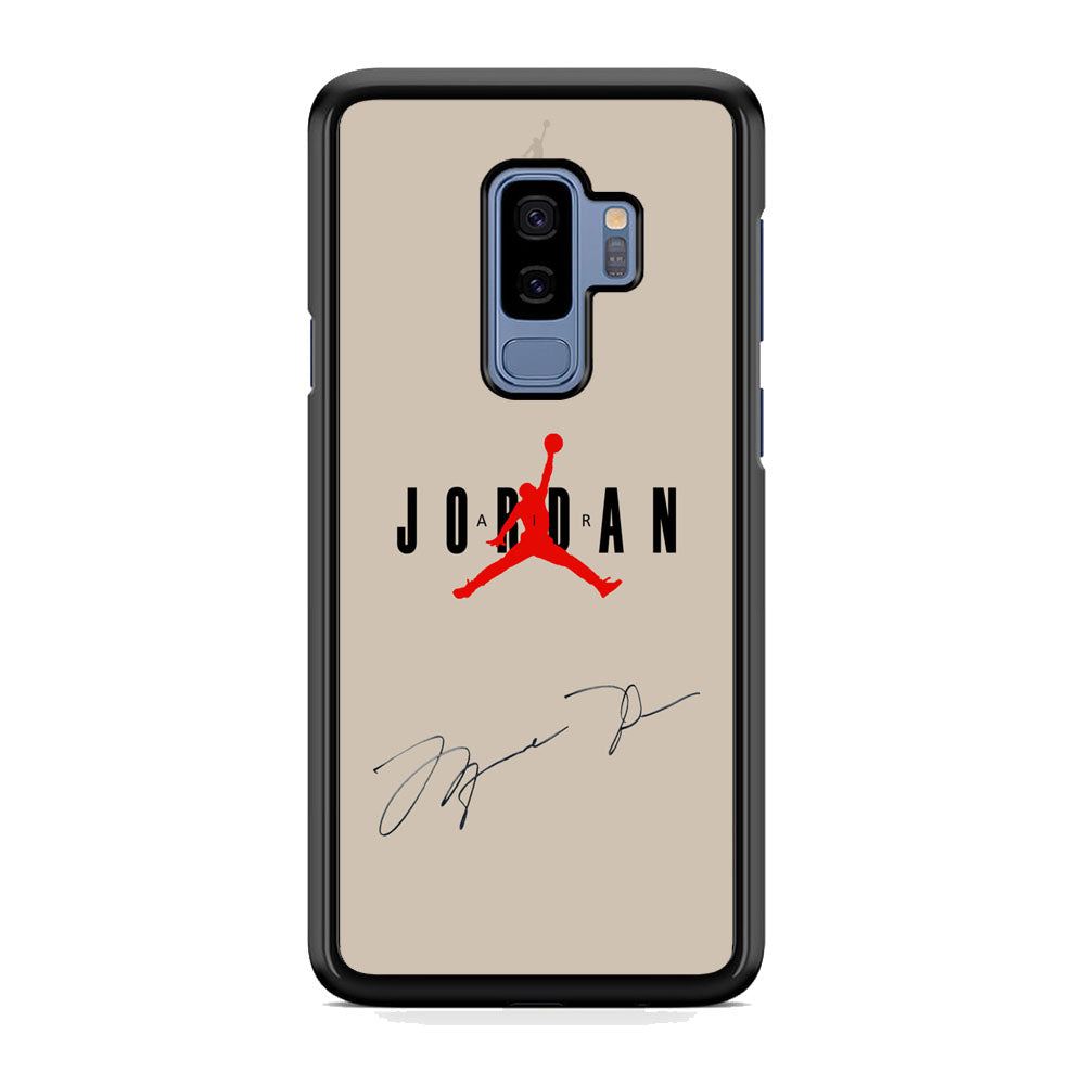 Air Jordan Signature Samsung Galaxy S9 Plus Case