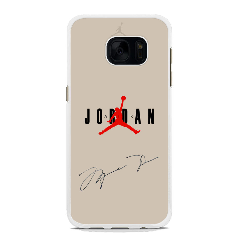 Air Jordan Signature Samsung Galaxy S7 Edge Case