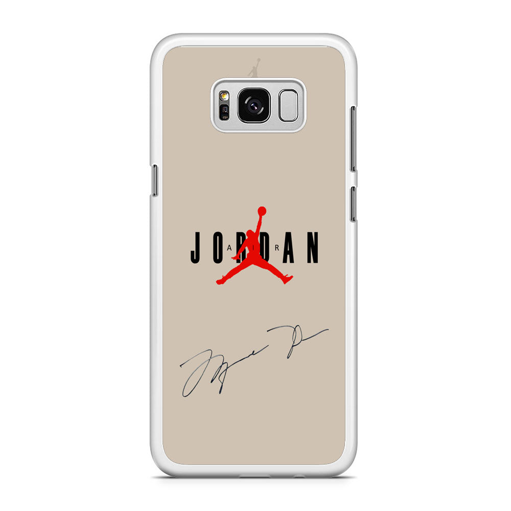 Air Jordan Signature Samsung Galaxy S8 Plus Case