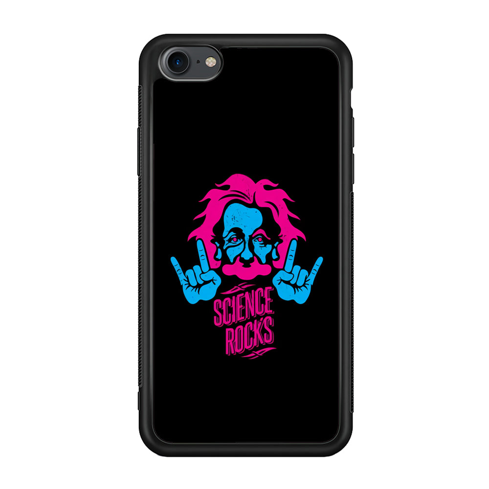 Albert Einstein Science Rocks iPhone 8 Case