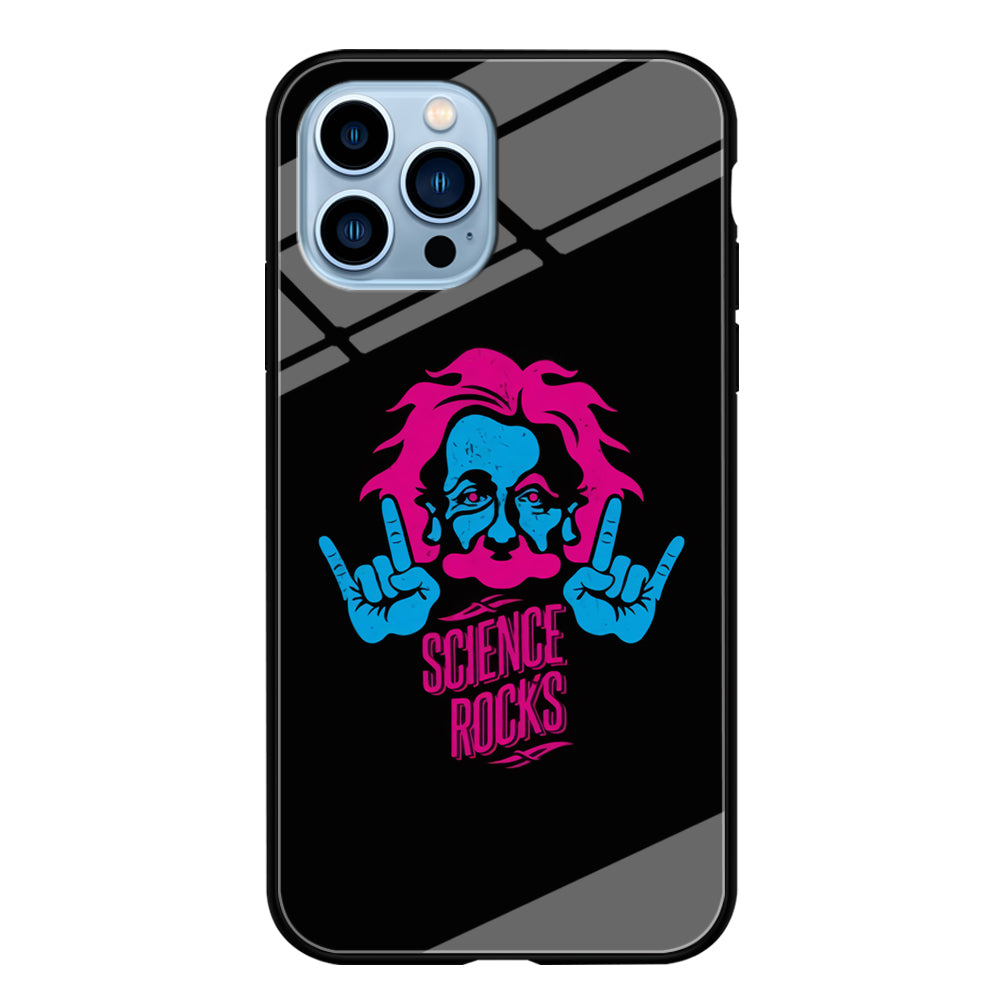 Albert Einstein Science Rocks iPhone 13 Pro Max Case