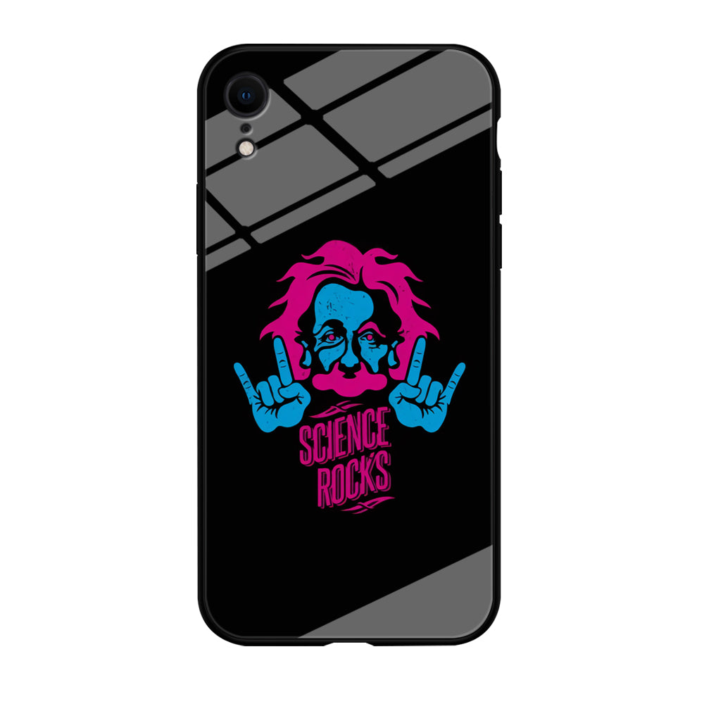 Albert Einstein Science Rocks iPhone XR Case