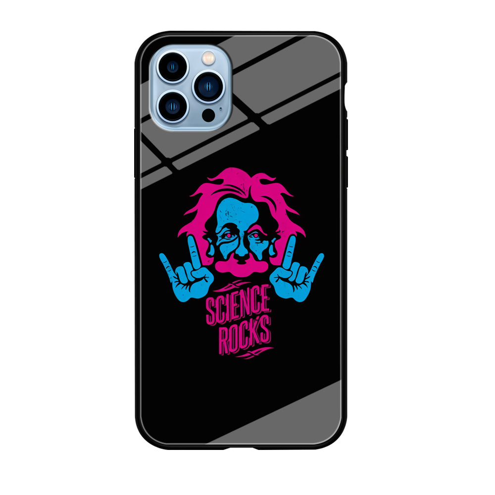 Albert Einstein Science Rocks iPhone 12 Pro Case