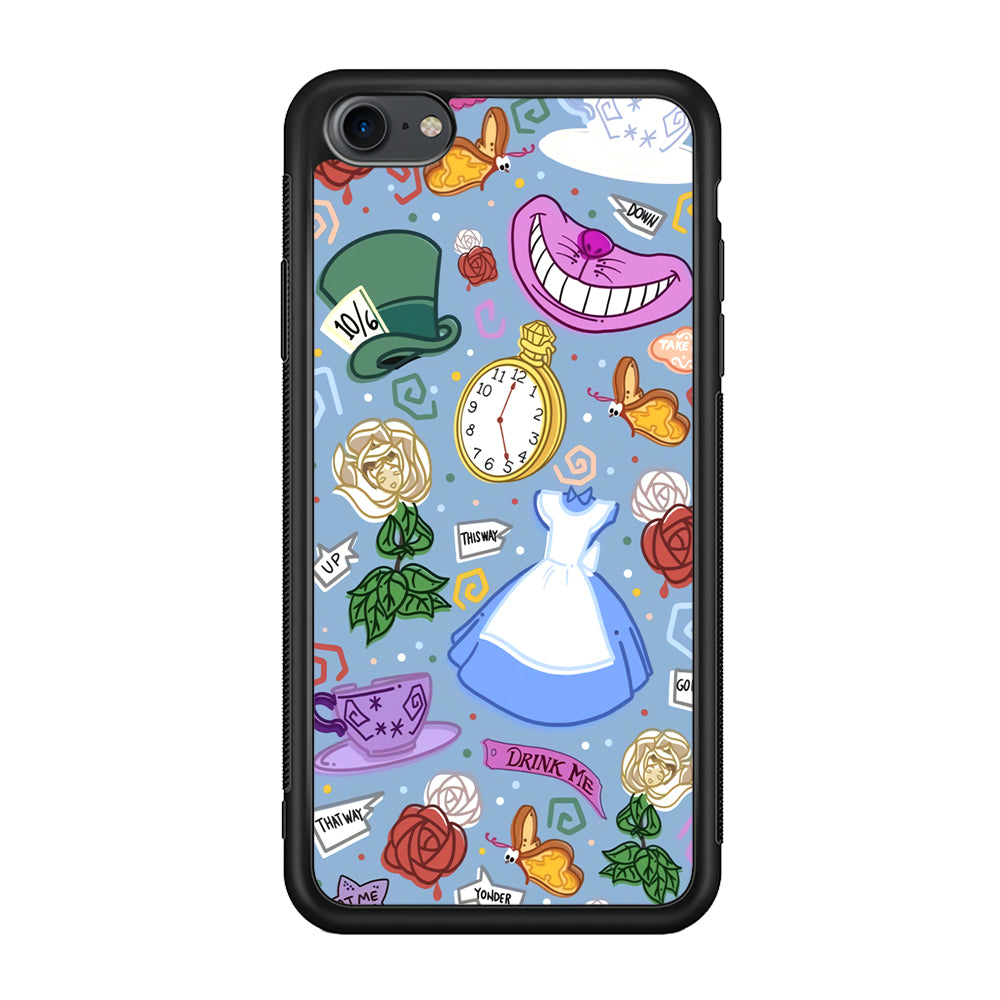 Alice In Wonderland Party's Attribute iPhone 8 Case