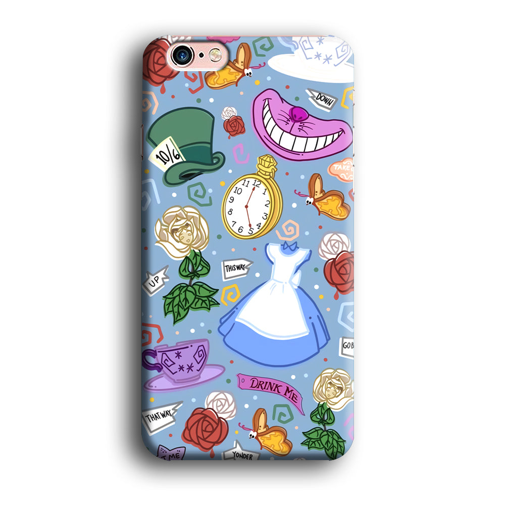 Alice In Wonderland Party's Attribute iPhone 6 Plus | 6s Plus Case
