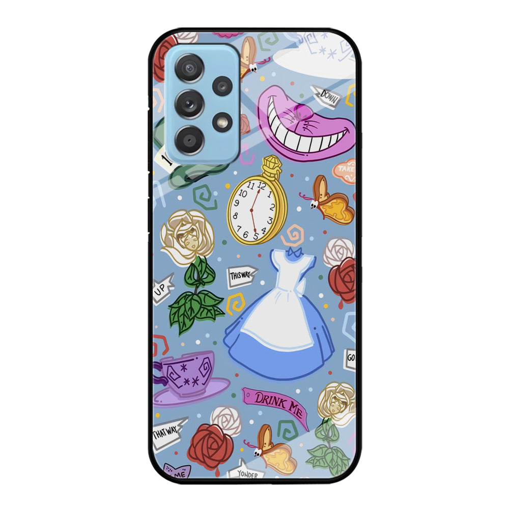 Alice In Wonderland Party's Attribute Samsung Galaxy A52 Case