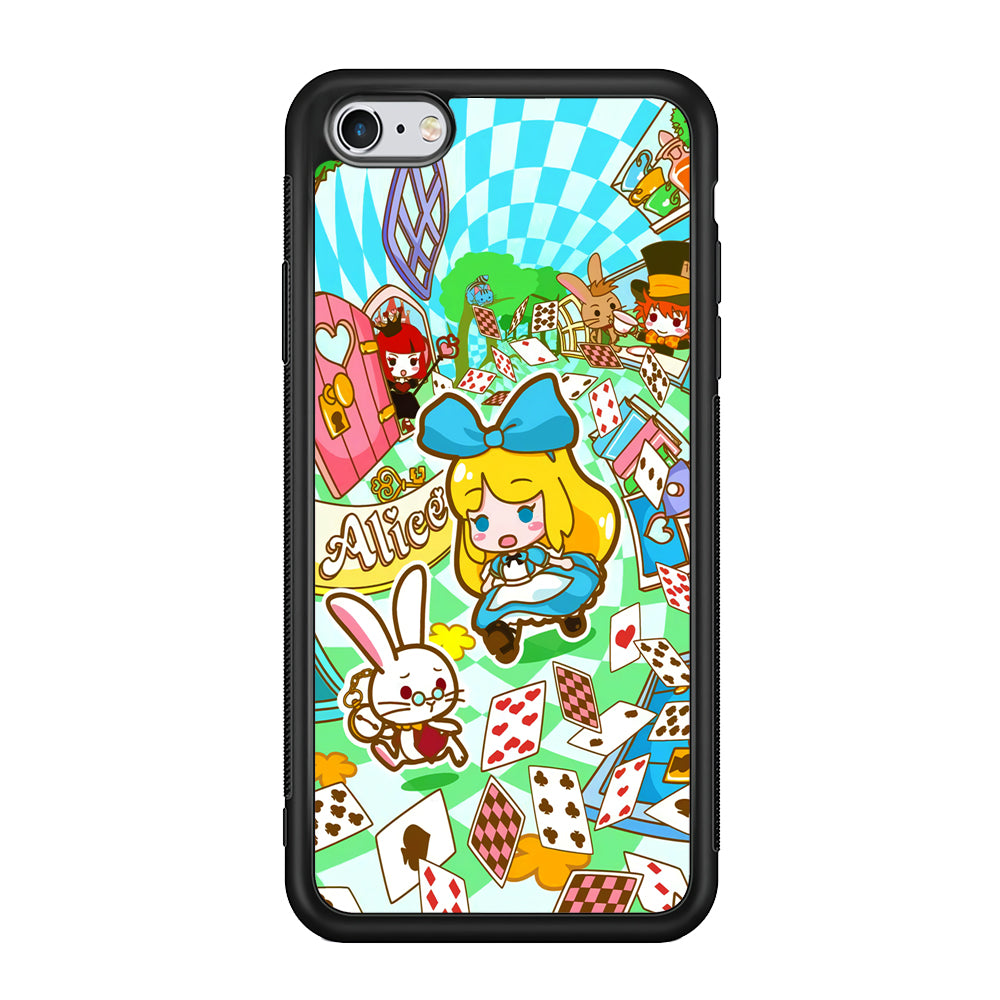 Alice In Wonderland Play Card iPhone 6 Plus | 6s Plus Case
