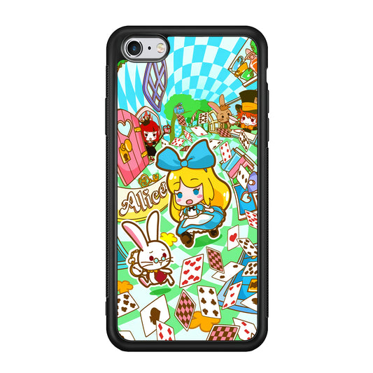 Alice In Wonderland Play Card iPhone 6 Plus | 6s Plus Case