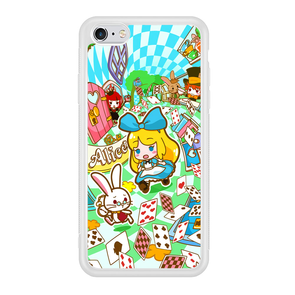 Alice In Wonderland Play Card iPhone 6 Plus | 6s Plus Case