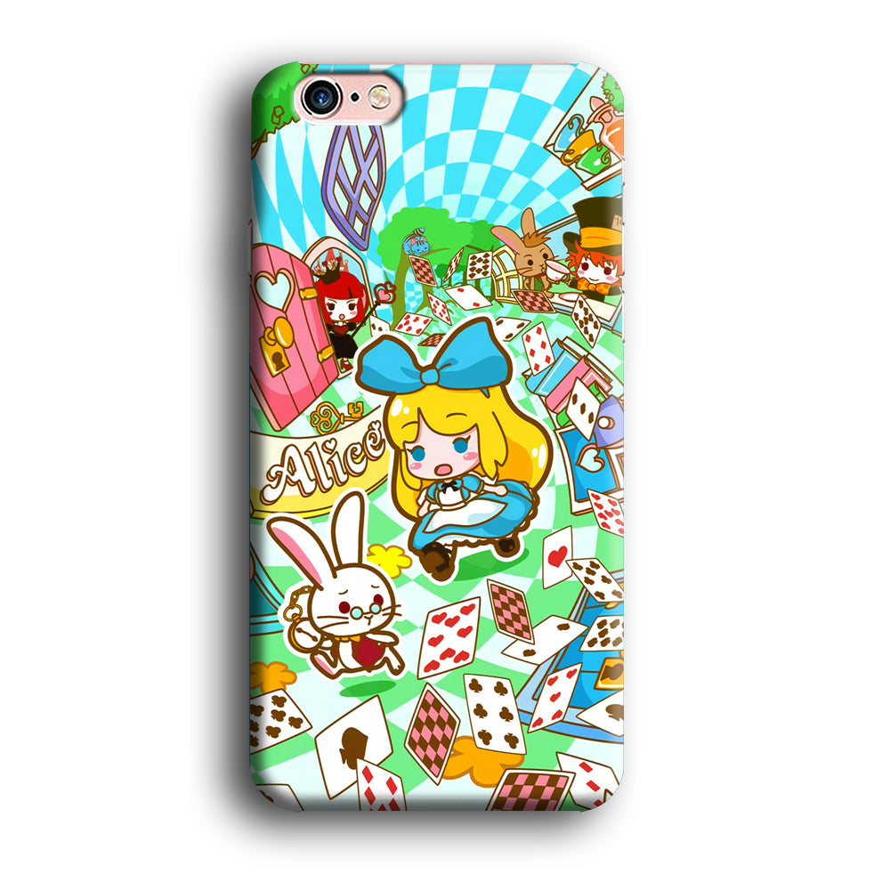 Alice In Wonderland Play Card iPhone 6 Plus | 6s Plus Case