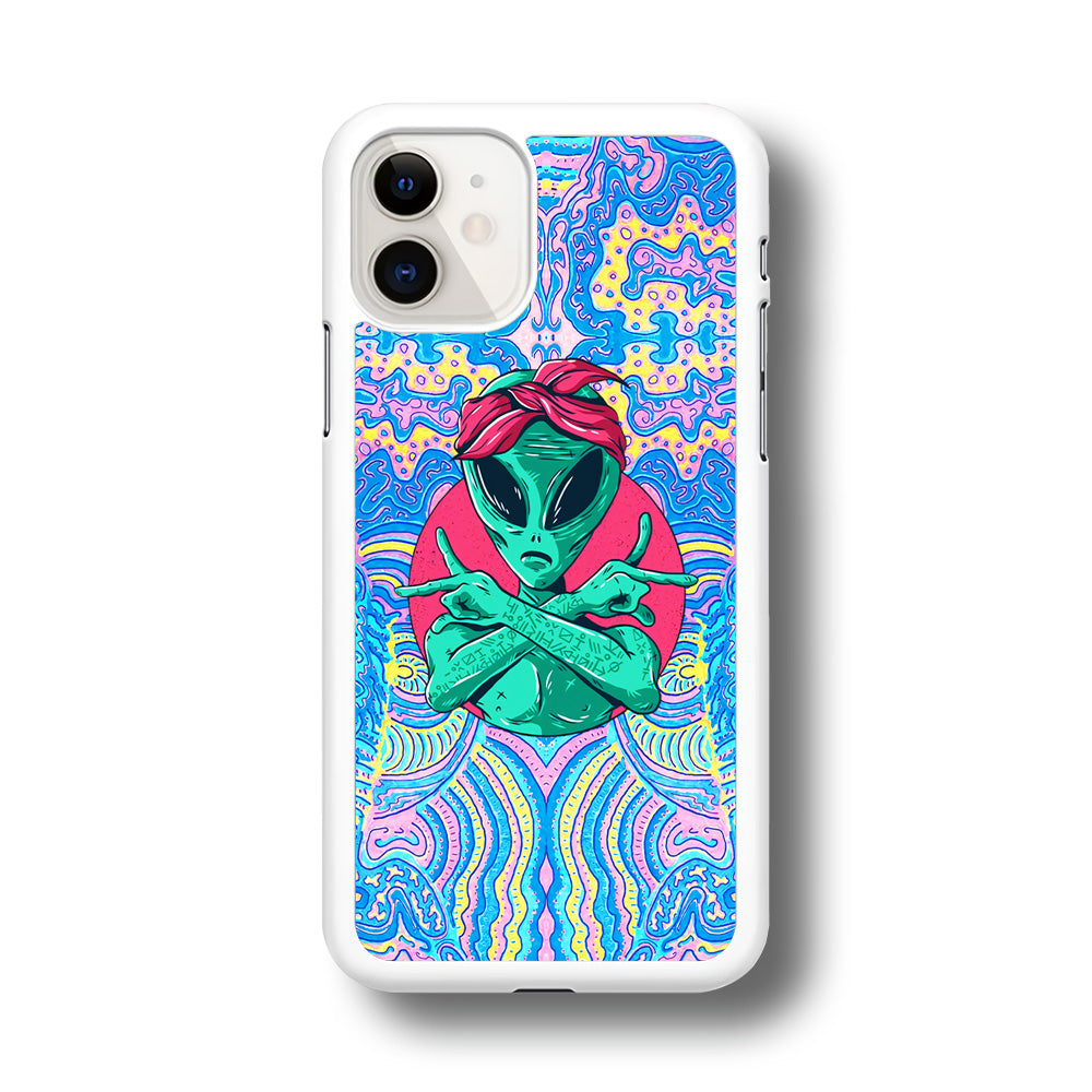 Alien Gangsta Rhythm iPhone 11 Case