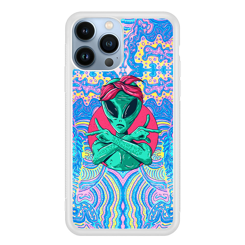 Alien Gangsta Rhythm iPhone 13 Pro Max Case