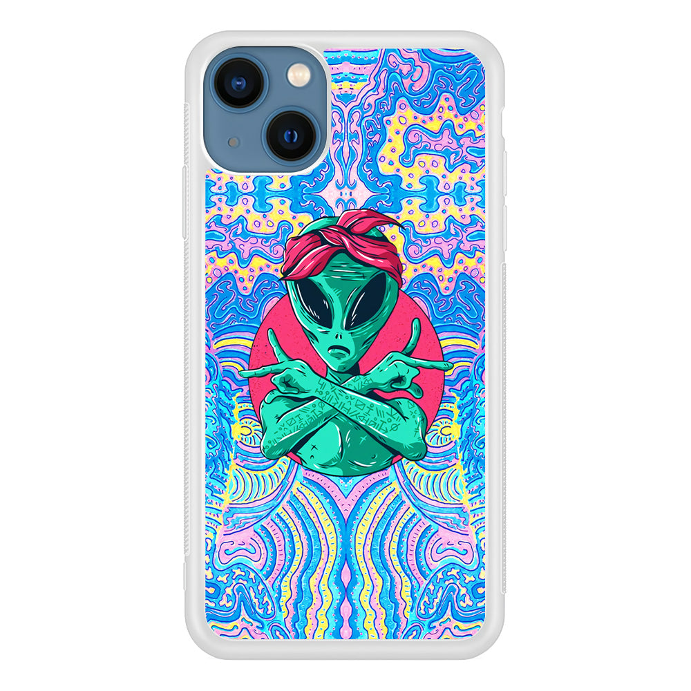 Alien Gangsta Rhythm iPhone 13 Case