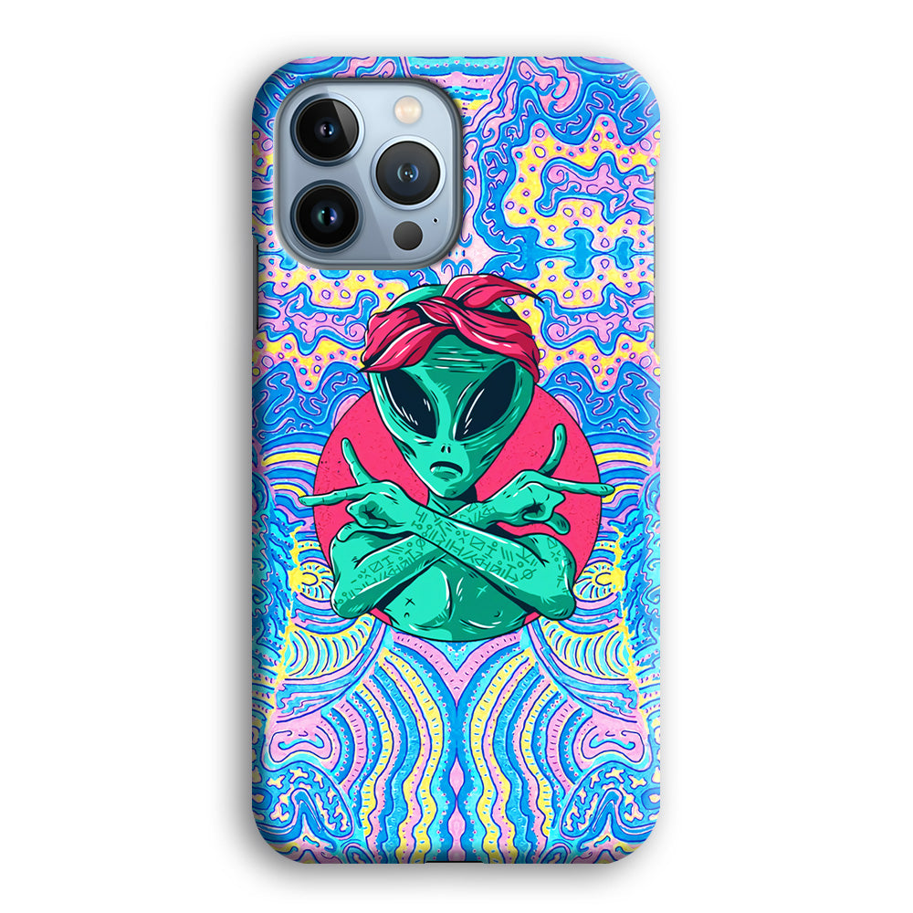 Alien Gangsta Rhythm iPhone 13 Pro Case