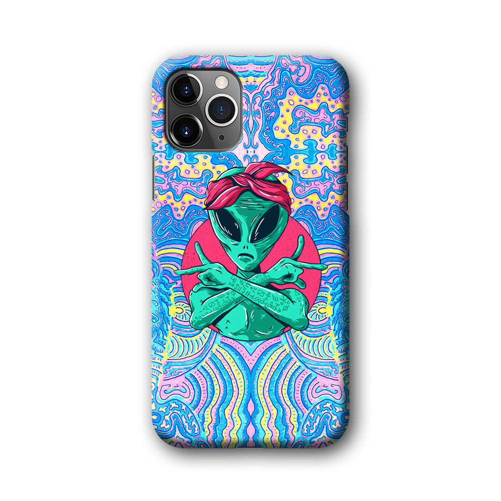 Alien Gangsta Rhythm iPhone 11 Pro Case