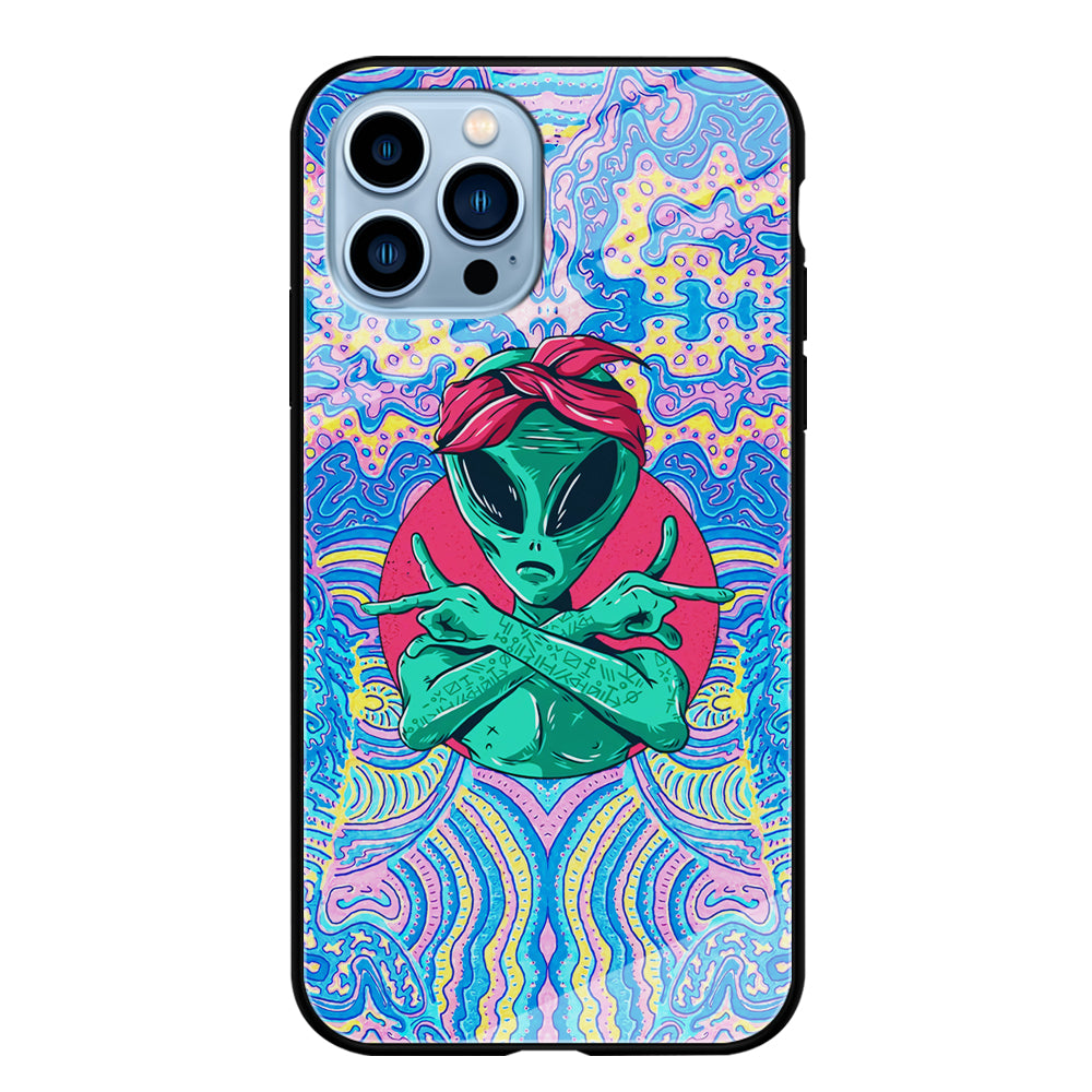 Alien Gangsta Rhythm iPhone 13 Pro Max Case