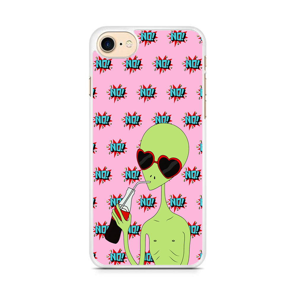 Alien Love Life iPhone 8 Case