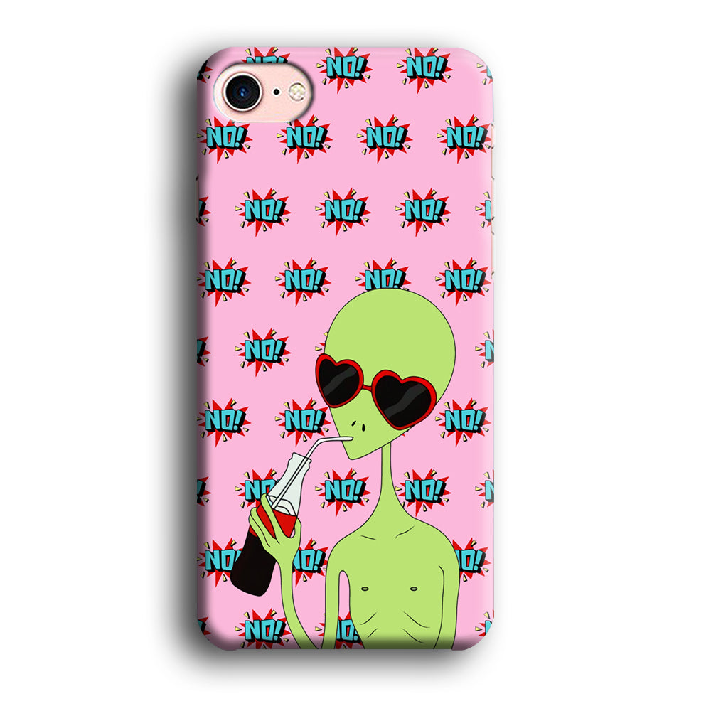 Alien Love Life iPhone 8 Case