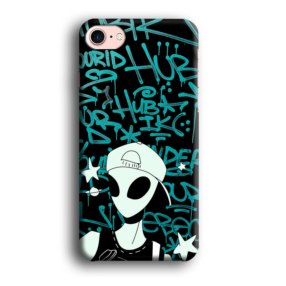 Alien Summer Season iPhone 8 Case