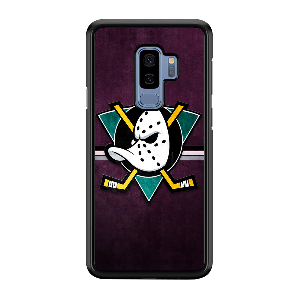 Anaheim Ducks Team Emblem Samsung Galaxy S9 Plus Case