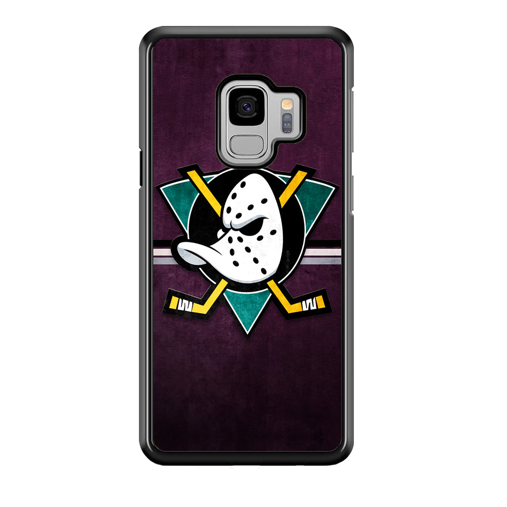 Anaheim Ducks Team Emblem Samsung Galaxy S9 Case Default Title