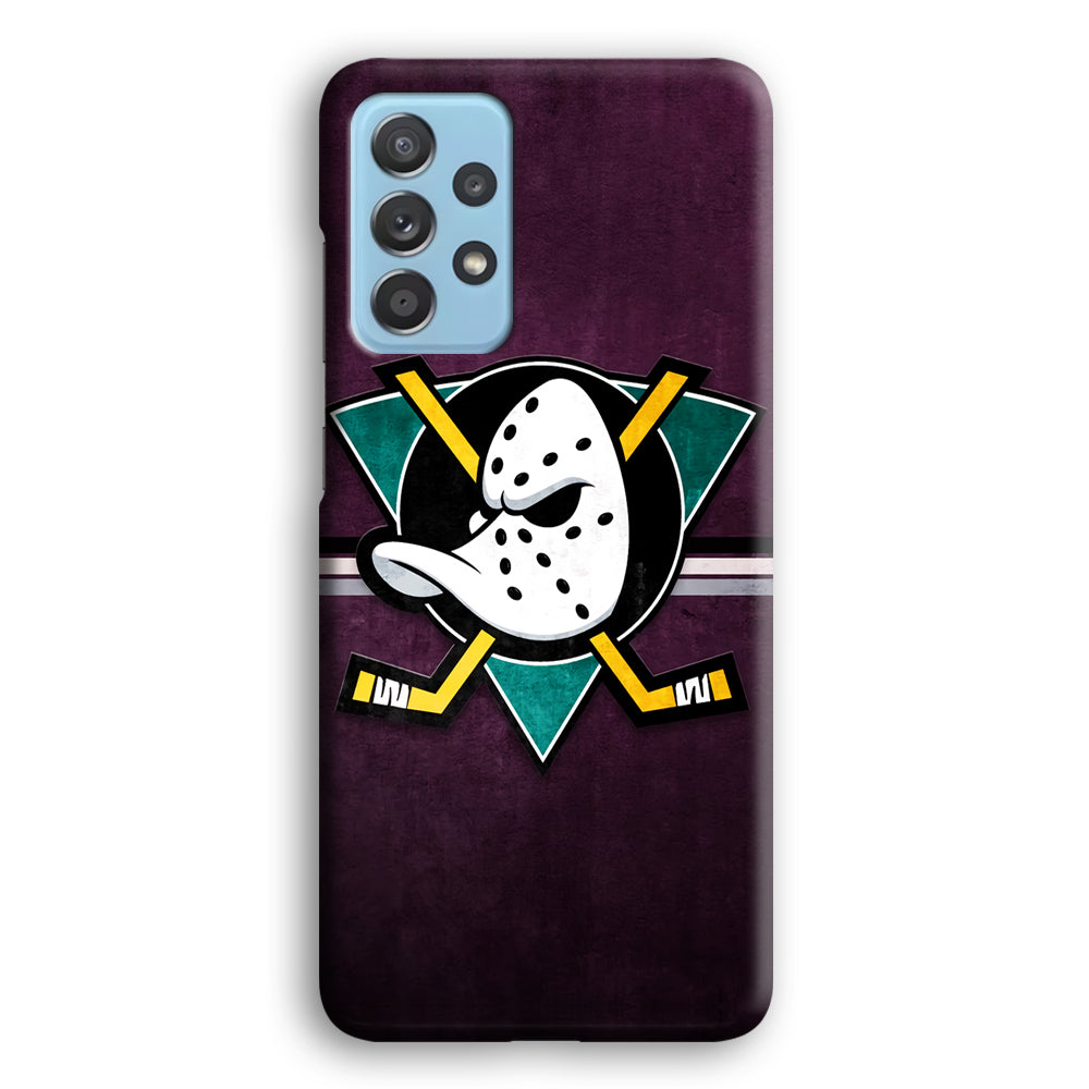 Anaheim Ducks Team Emblem Samsung Galaxy A72 Case