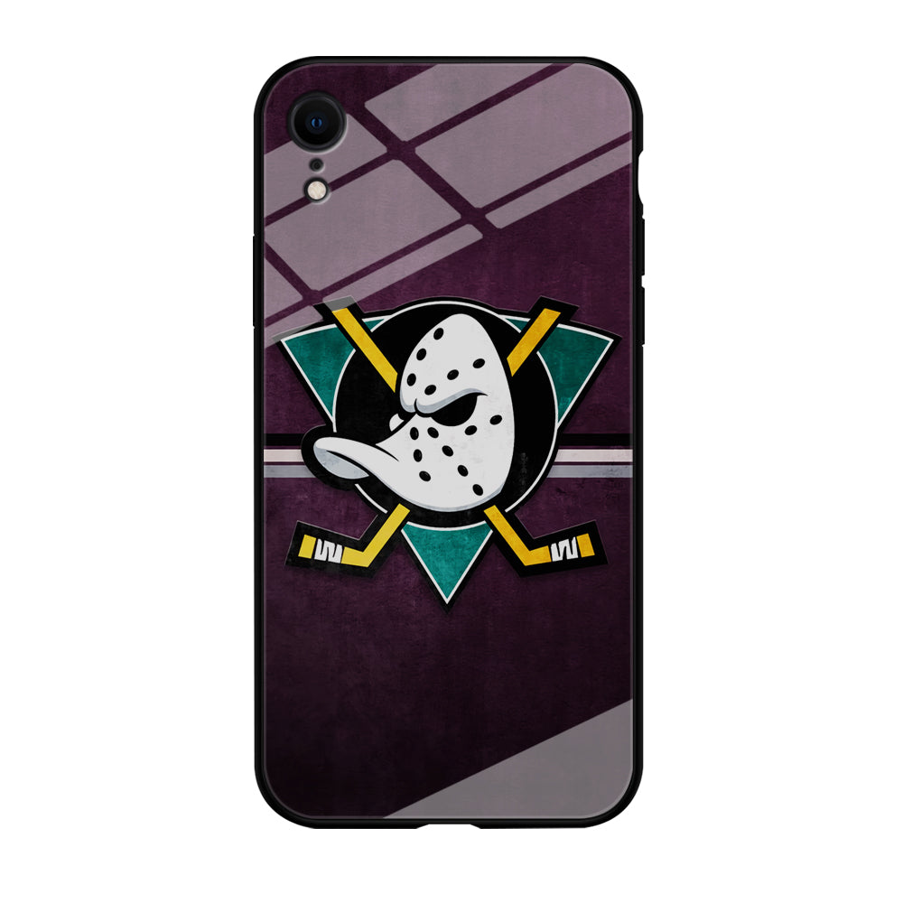 Anaheim Ducks Team Emblem iPhone XR Case