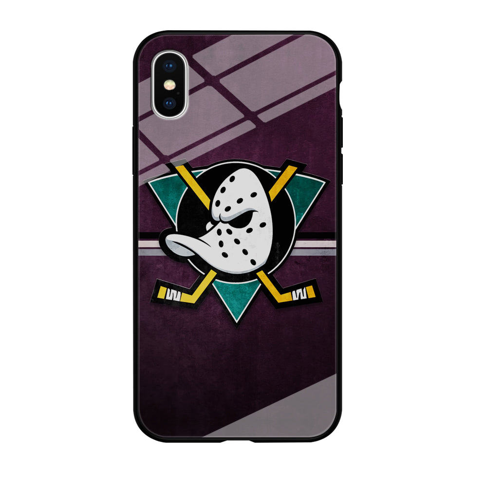 Anaheim Ducks Team Emblem iPhone XS MAX Case