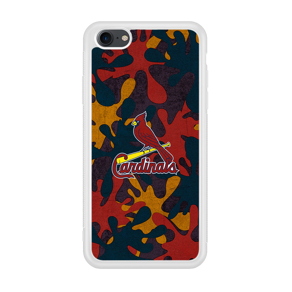 Arizona Cardinals Camo and Emblem iPhone 8 Case