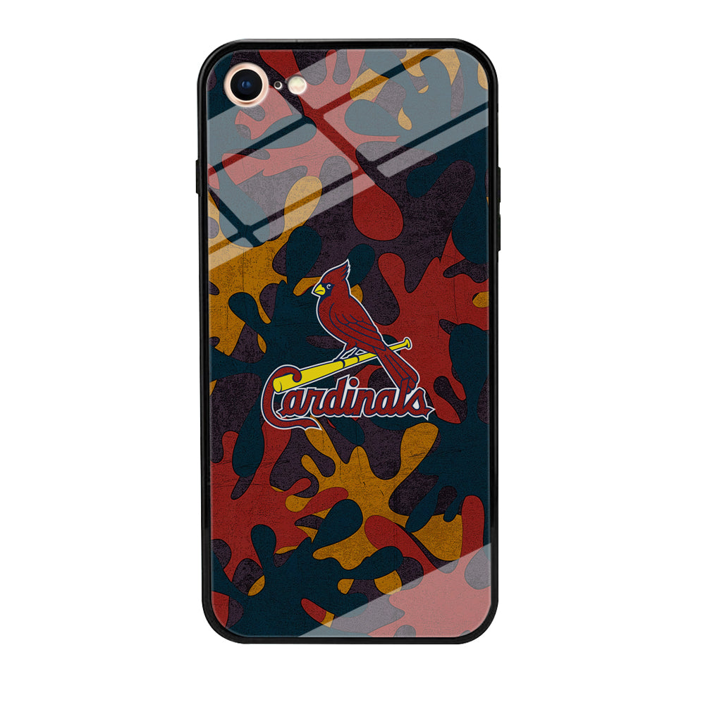 Arizona Cardinals Camo and Emblem iPhone 8 Case