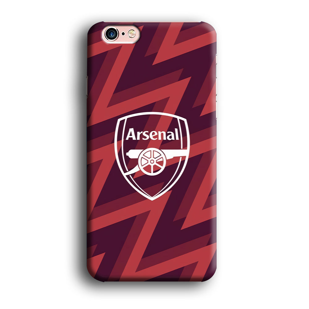 Arsenal Emblem Jersey Pattern iPhone 6 Plus | 6s Plus Case