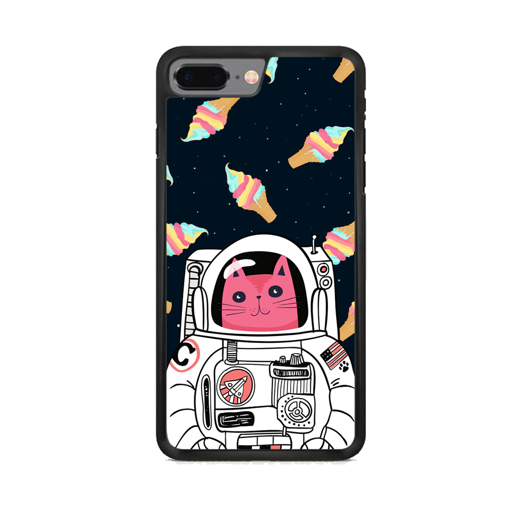Astrocat in Planet of Ice Cream iPhone 7 Plus Case