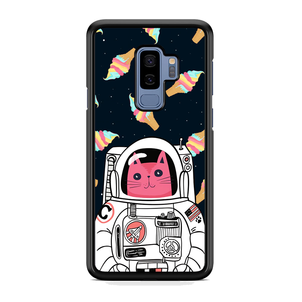 Astrocat in Planet of Ice Cream Samsung Galaxy S9 Plus Case