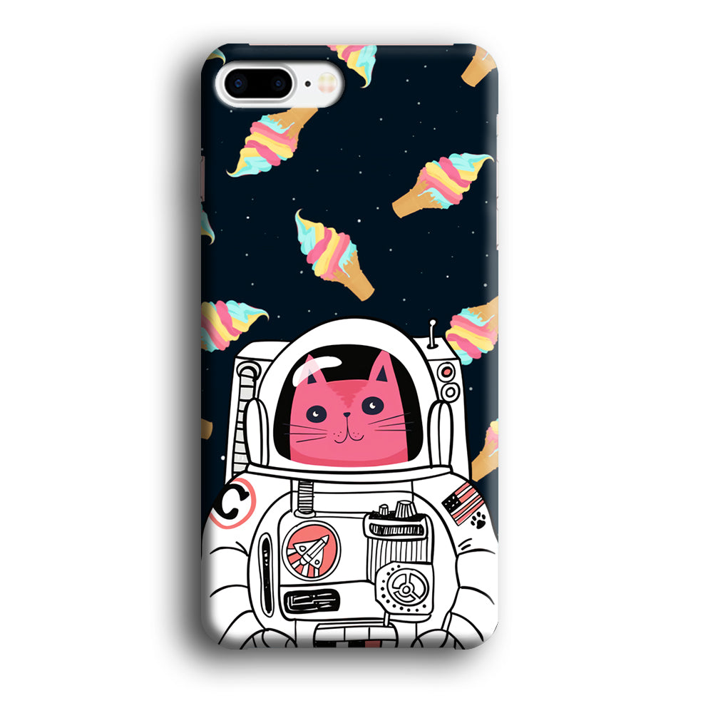 Astrocat in Planet of Ice Cream iPhone 7 Plus Case